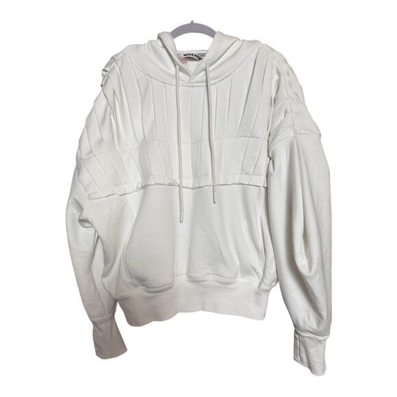 FP MOVEMENT BY FREE PEOPLE Pick It Up Pullover Women’s Oversized White NWT - Picture 4 of 9